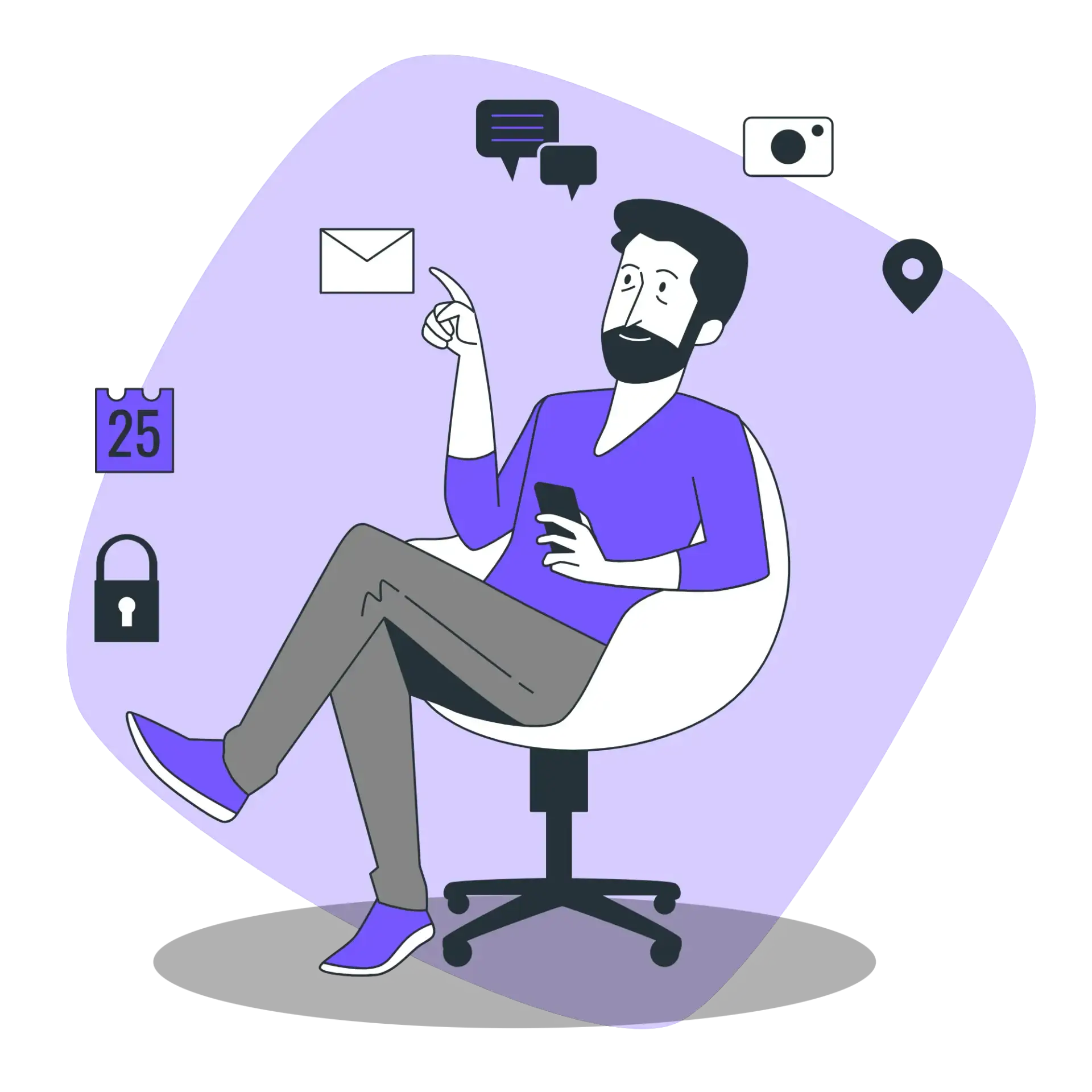 Digital marketing agency team working on website design and SEO