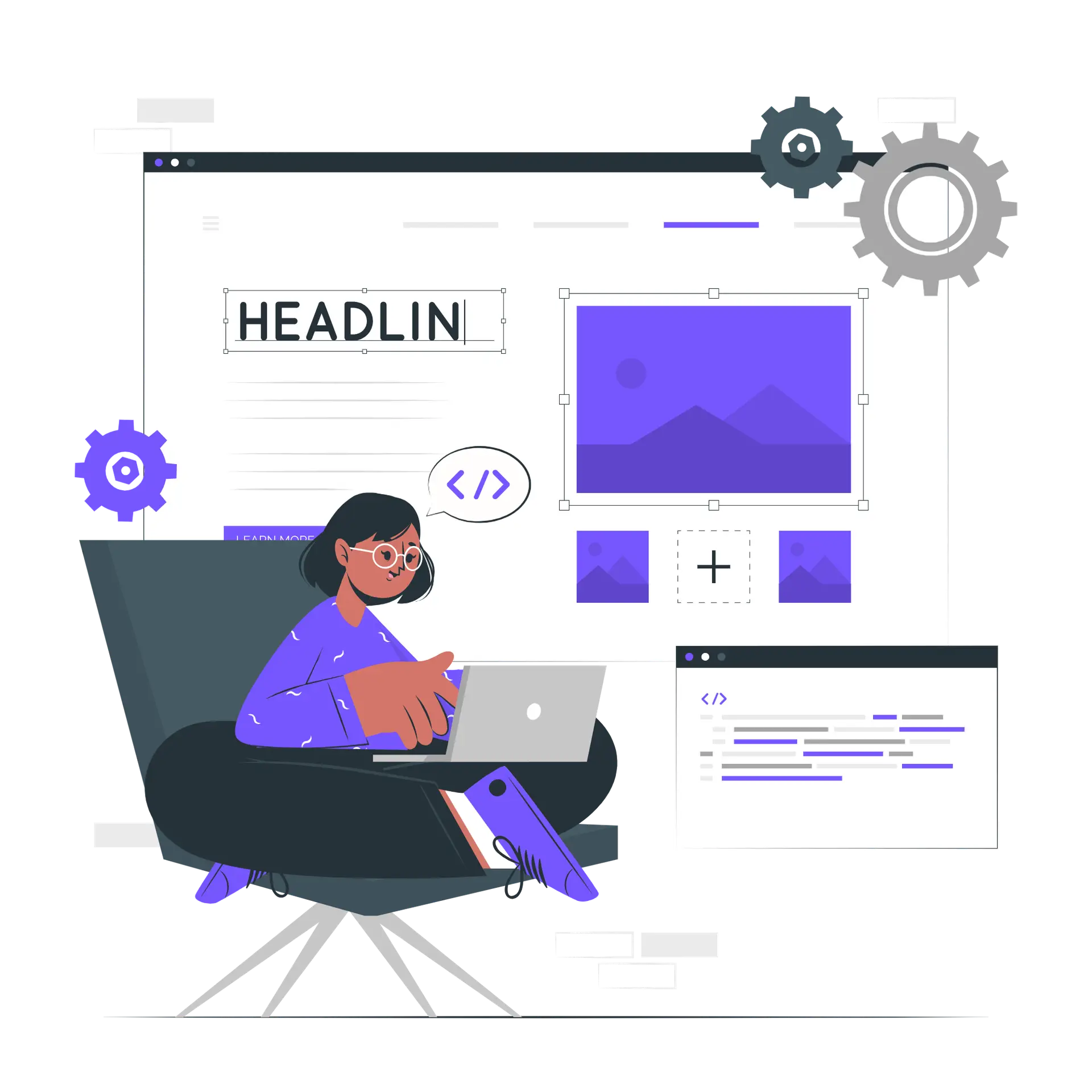 Professional web design services for business websites